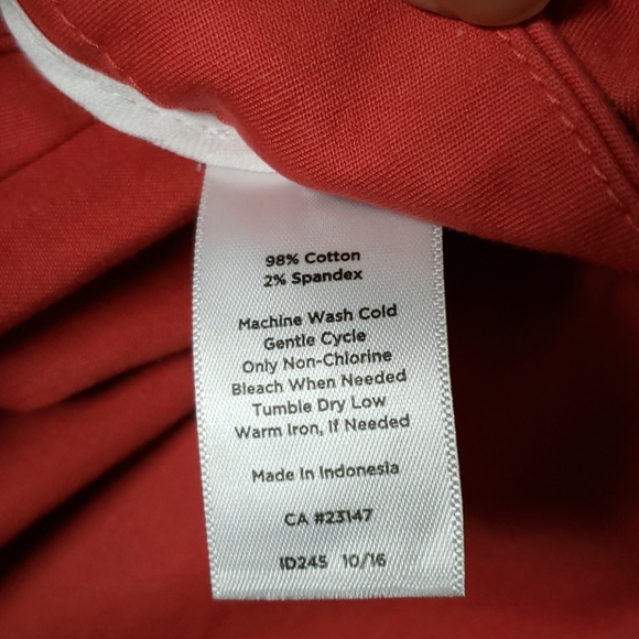 Talbots perfect skimmer capri pants 4 - Picture 6 of 7